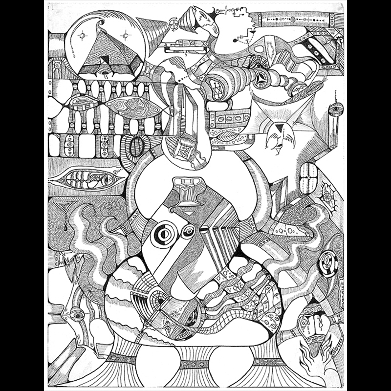 Inverse drawing.